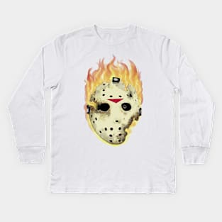 Goes to Hell Kids Long Sleeve T-Shirt